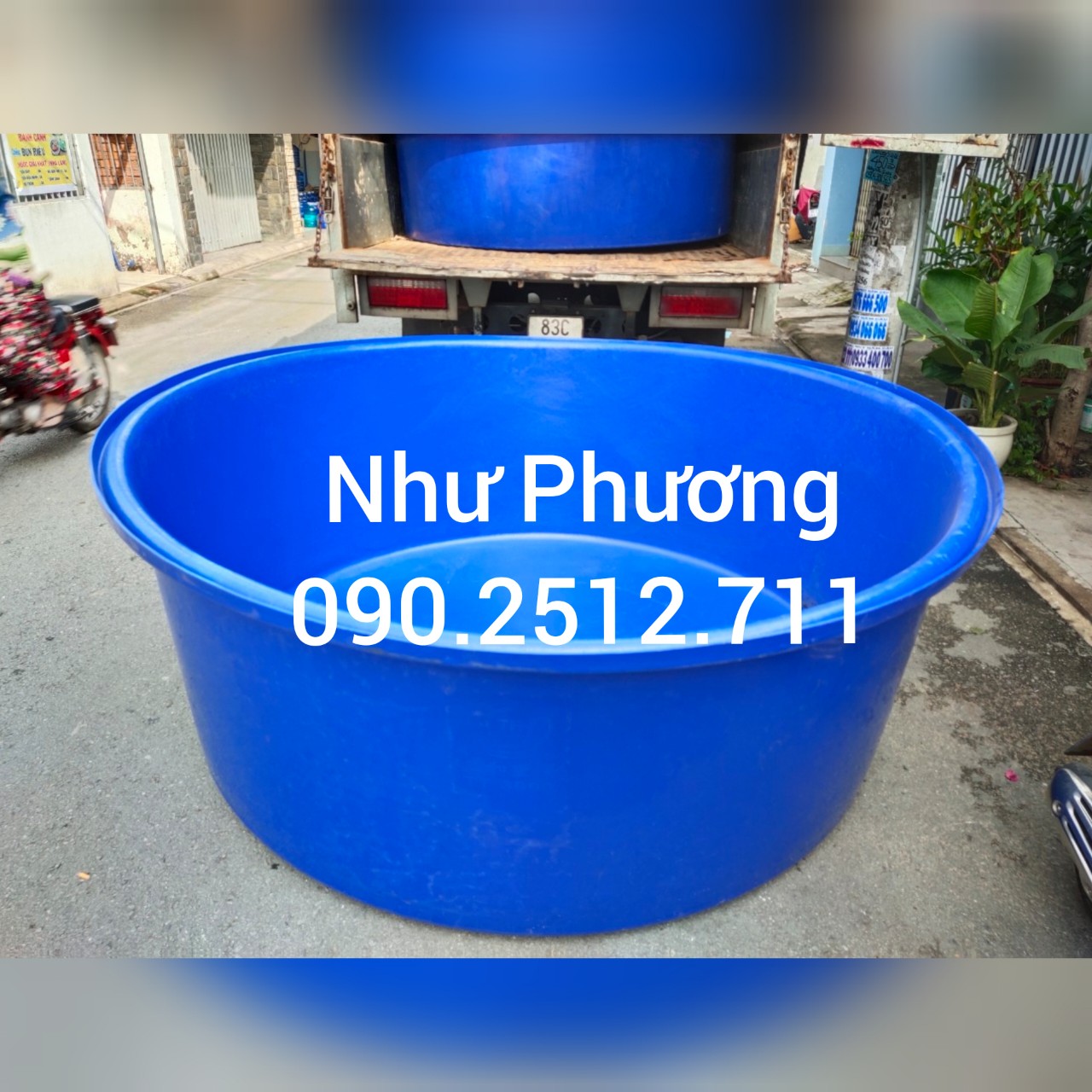 Thùng Nhựa Tròn 1000L 1 Thùng Nhựa Tròn 1000L