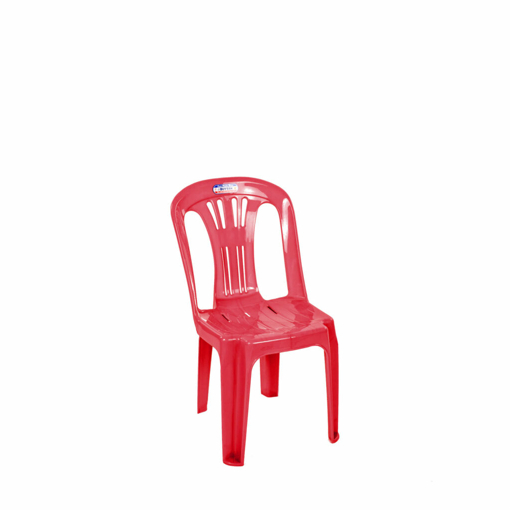 Thùng Nhựa Như Phương ghe-dua-nho-5-soc-do-1024x1024 Ghế dựa nhỏ 5 sọc nhựa Duy Tân  